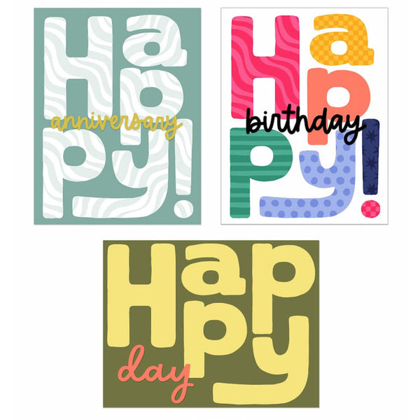 Concord & 9th Dies Big Happy Patterns