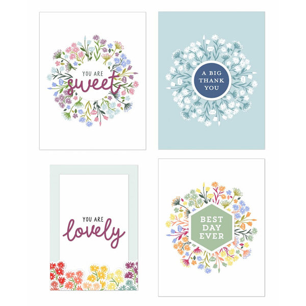 Concord & 9th Clear Stamps Bouquet Turnabout