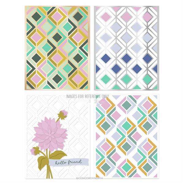 Concord & 9th Dies Diamond Lattice Inlay