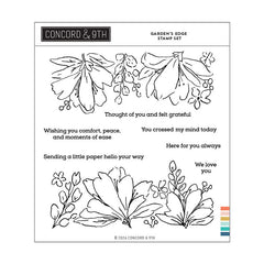 Concord & 9th Clear Stamps Garden's Edge