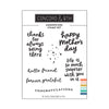 Concord & 9th Clear Stamps Handpicked