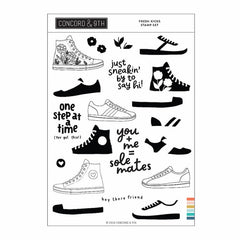 Concord & 9th Clear Stamps Fresh Kicks