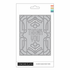 Concord & 9th Dies Gilded Glass Inlay