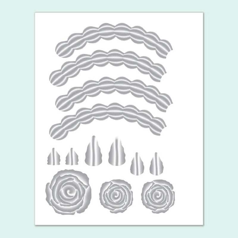 Concord & 9th Embossing Folder Icing on the Cake