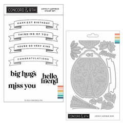 Concord & 9th 2pc Lovely Ladybug