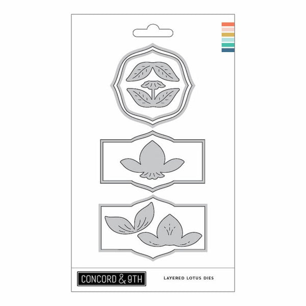 Concord & 9th Dies Layered Lotus