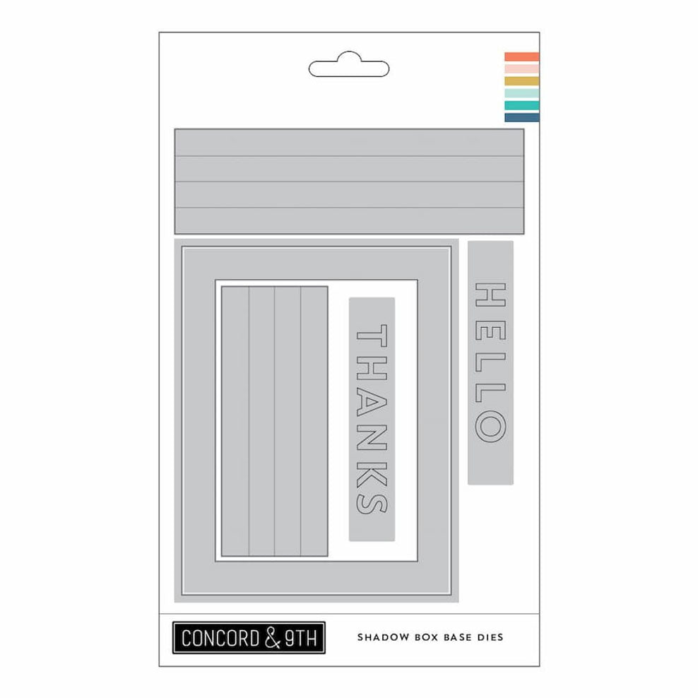 Concord & 9th Dies Shadow Box Base