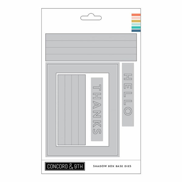Concord & 9th Dies Shadow Box Base
