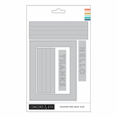 Concord & 9th Dies Shadow Box Base