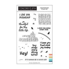 Concord & 9th Clear Stamps Countryside