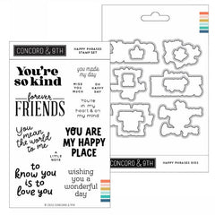 Concord & 9th 2pc Happy Phrases