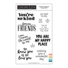 Concord & 9th Clear Stamps Happy Phrases