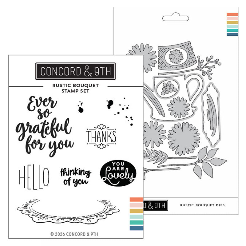Concord & 9th 2pc Rustic Bouquet