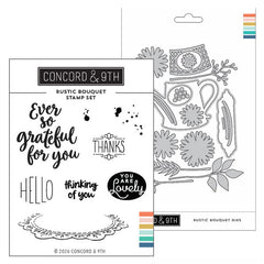 Concord & 9th 2pc Rustic Bouquet