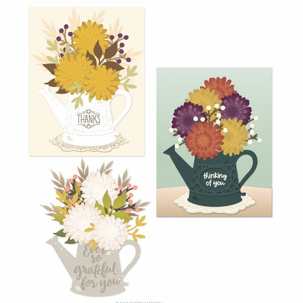 Concord & 9th Clear Stamps Rustic Bouquet
