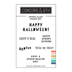 Concord & 9th Clear Stamps Spook Alley