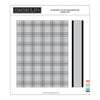 Concord & 9th Clear Stamps Everyday Plaid Background