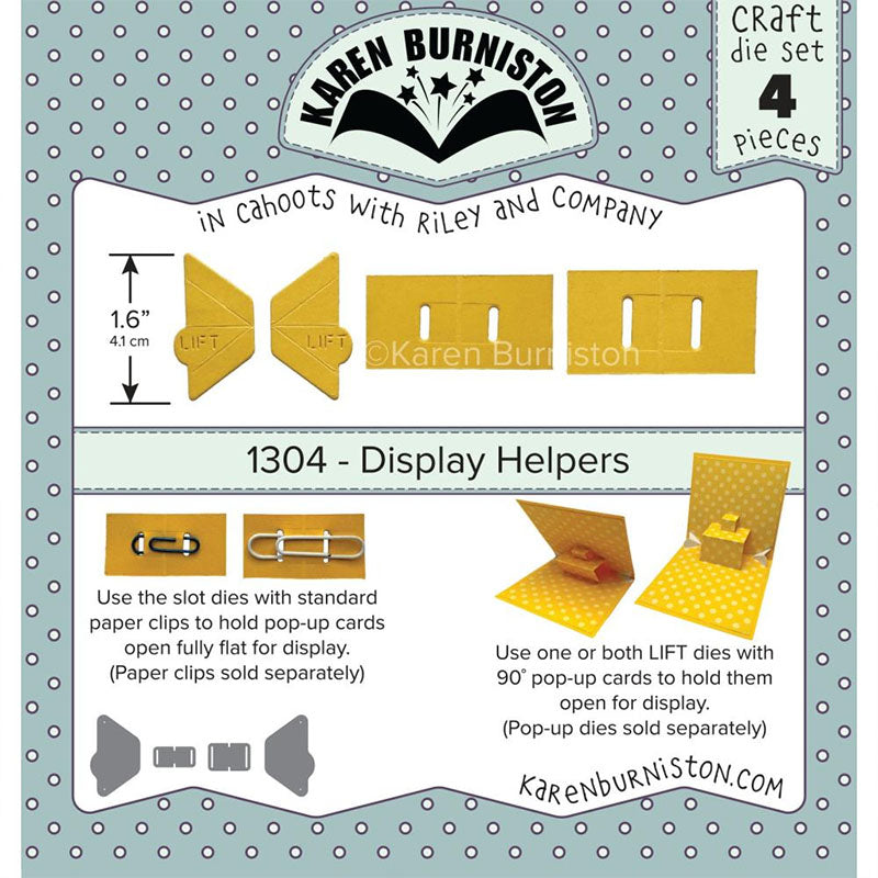 Karen Burniston Dies Display Helpers