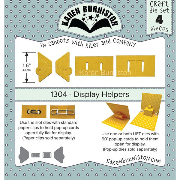 Karen Burniston Dies Display Helpers