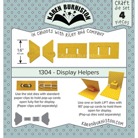 Karen Burniston Dies Display Helpers