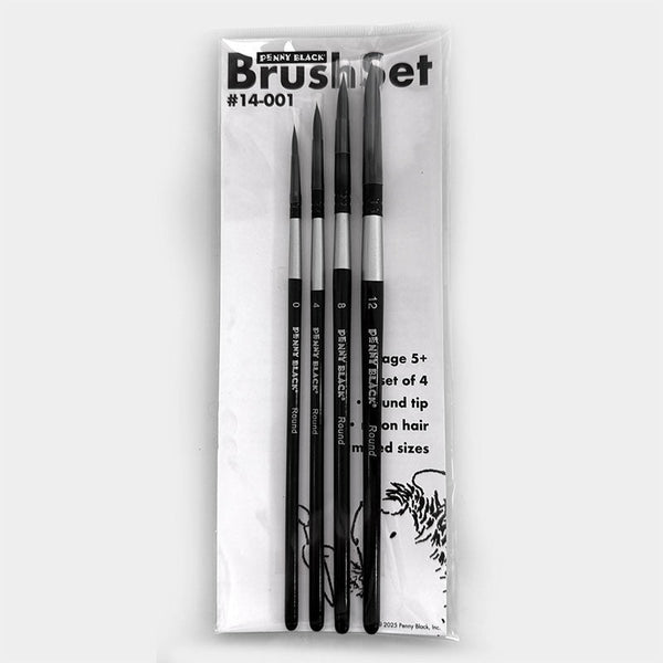 Penny Black Round Brush Set