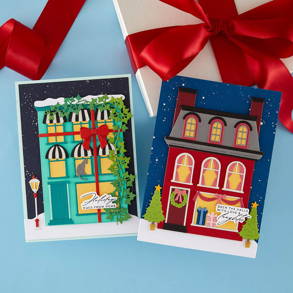 Spellbinders 2pc Christmas City Holiday