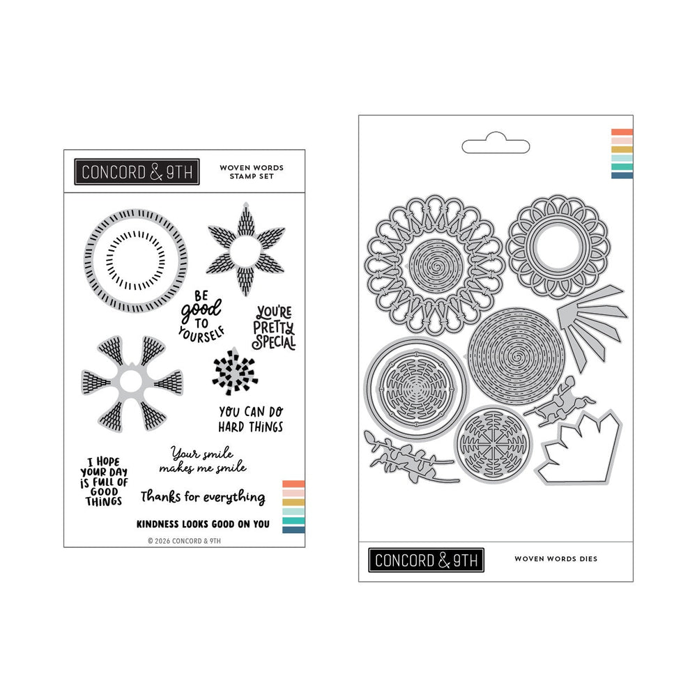 Concord & 9th 2pc Woven Words