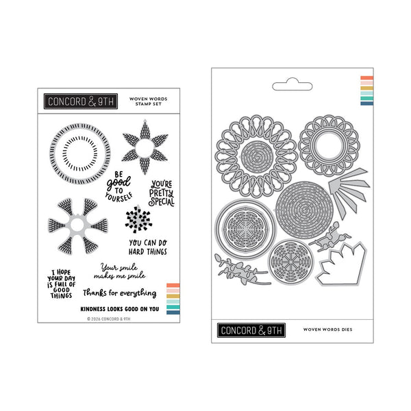 Concord & 9th 2pc Woven Words