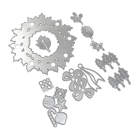 Elizabeth Crafts Dies Holiday Wreath