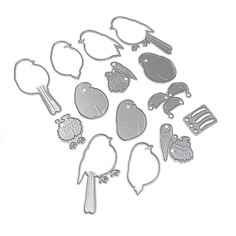 Elizabeth Crafts Dies Festive Robin