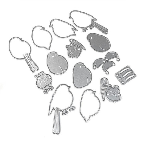 Elizabeth Crafts Dies Festive Robin