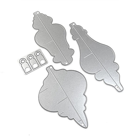 Elizabeth Crafts Dies Festive Ornaments