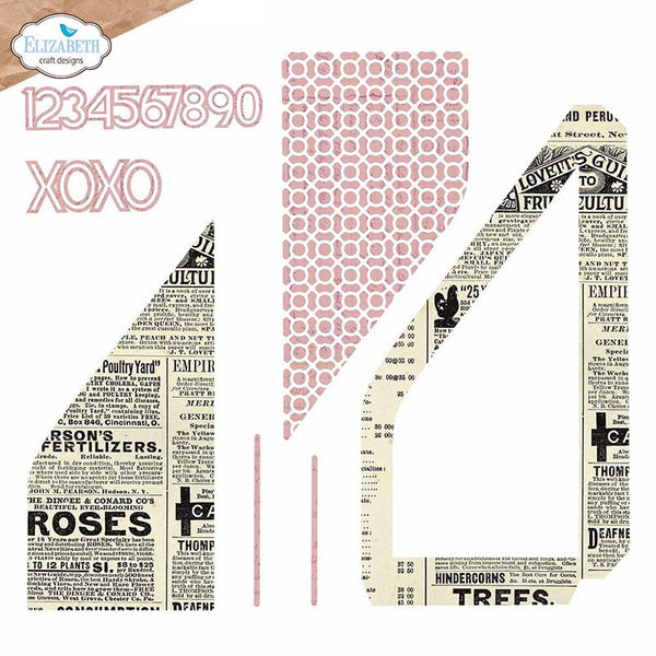 Elizabeth Crafts Dies Pocket with Flowers