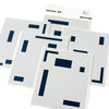 Pinkfresh Studio 5pc Stencil Modern Rug