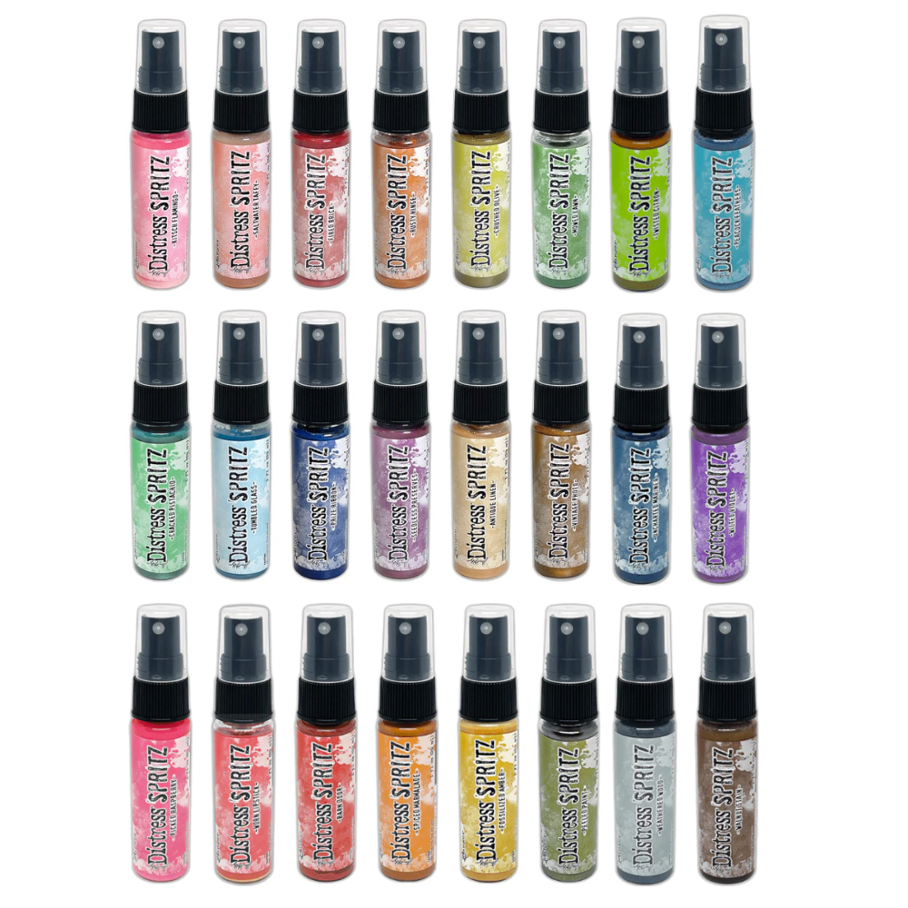 Tim Holtz Distress Spritz 24pc Assorted