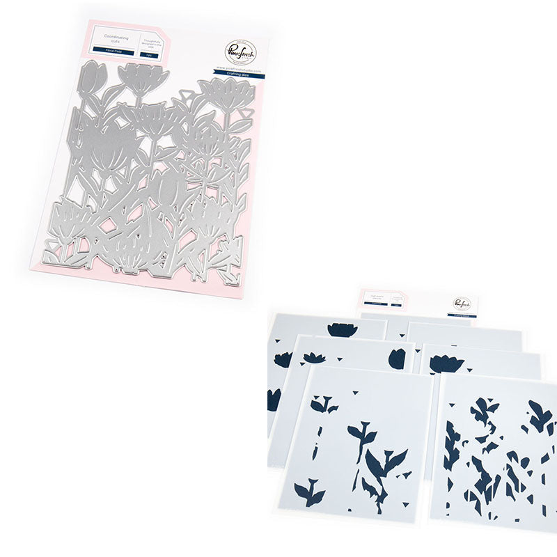 Pinkfresh Studio 2pc Floral Field