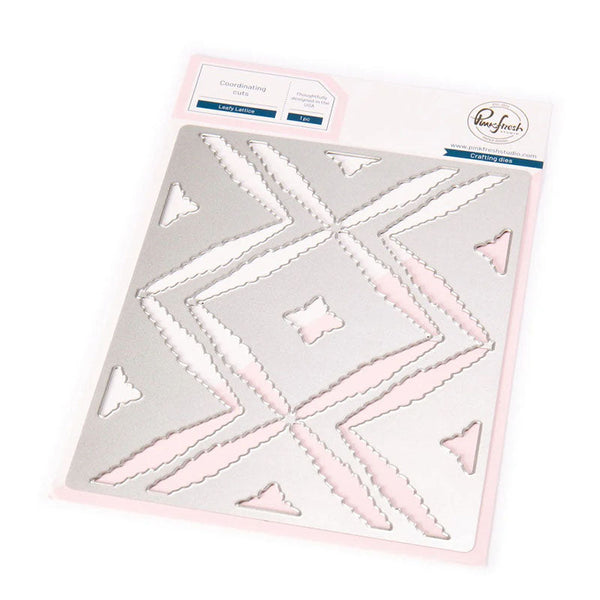 Pinkfresh Studio Dies Leafy Lattice