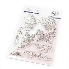 Pinkfresh Studio Clear Stamps Butterfly Bliss