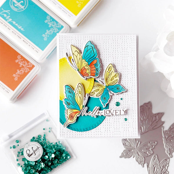 Pinkfresh Studio Press Plates Butterfly Bliss