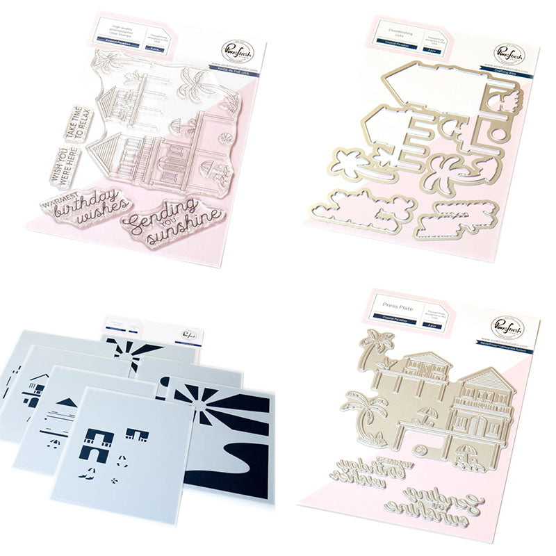 Pinkfresh Studio 4pc Coastal Paradise