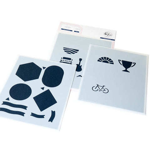 Pinkfresh Studio Stencil Mark the Moment