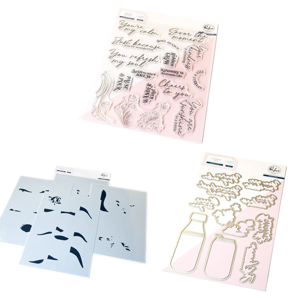 Pinkfresh Studio 3pc Sippable Scenes