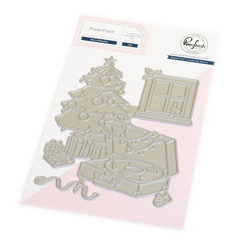 Pinkfresh Studio Press Plates Merry Melodies