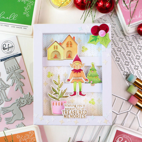 Pinkfresh Studio Stencil Magic of the Season