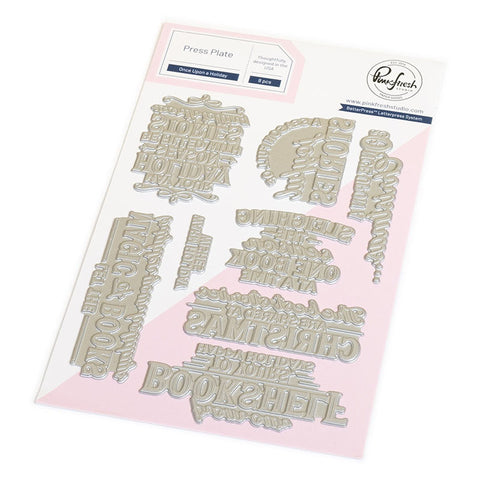 Pinkfresh Studio Press Plates Once Upon A Holiday