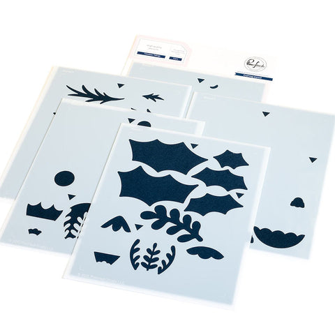 Pinkfresh Studio Stencil Timeless Tidings