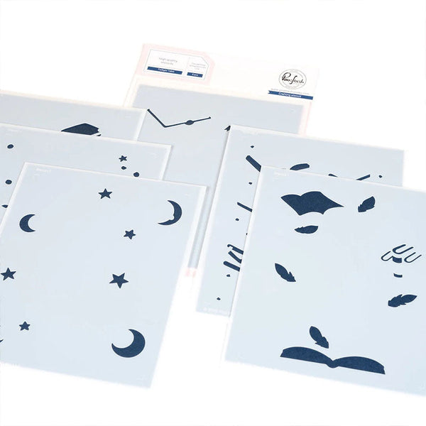 Pinkfresh Studio Stencil Twilight Tales