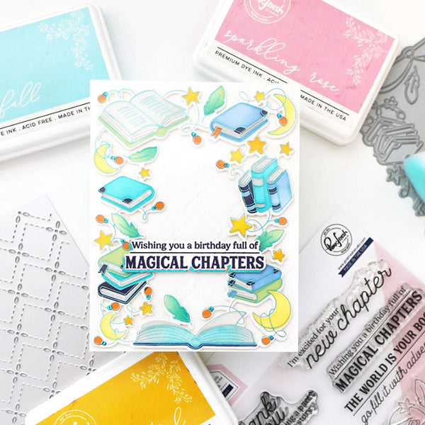 Pinkfresh Studio Stencil Twilight Tales