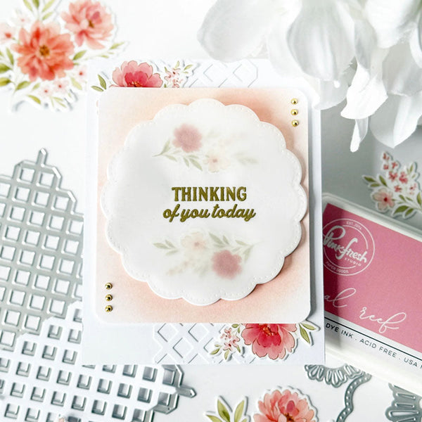 Pinkfresh Studio Dies Peony Glow