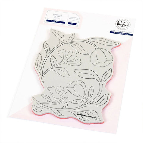 Pinkfresh Studio Cling Stamp Moonlit Blooms